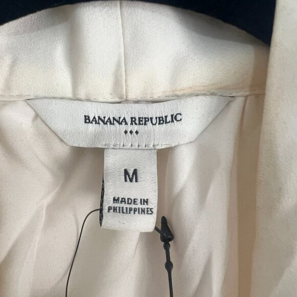 Banana Republic Tie Front Cropped Halter Top - Size M - NWT - Picture 6 of 13